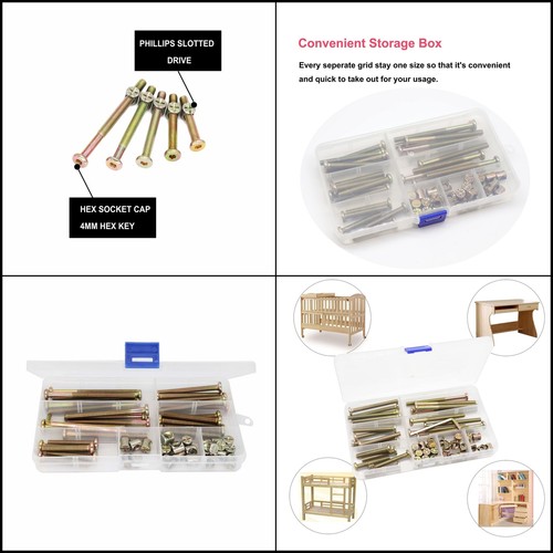 Crib hardware replacement - hardware, kit